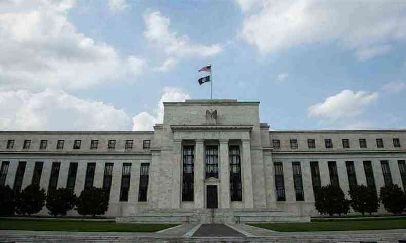 O FED (Banco Central dos EUA) manteve as taxas de juros no pas, apesar da presso de Donald Trump(foto: Andrew Caballero/Reynolds/AFP)