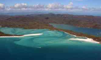 Ataque aconteceu na Grande Barreira de Corais, no estado de Queensland(foto: Sarah Lai/AFP)