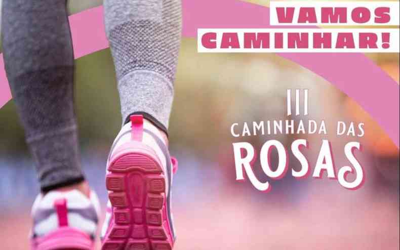 Divulgao do movimento 'Caminhada das Rosas'