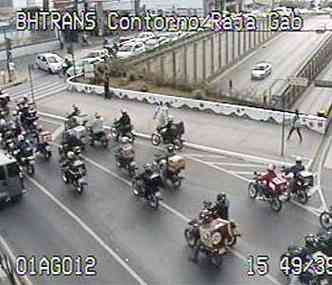Motociclistas devem seguir para a sede da BHTrans(foto: Reproduo/BHTrans)