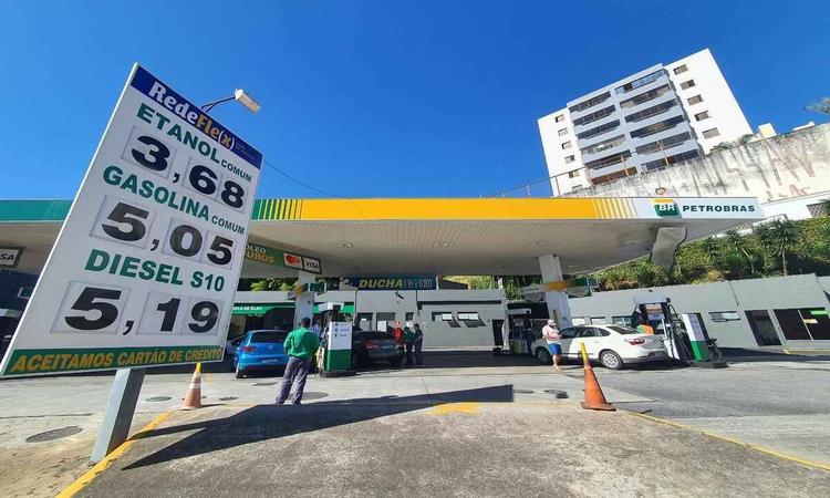 posto de gasolina em bh