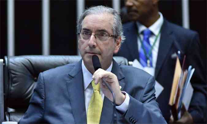 Cunha avalia que se no houver consenso sobre o projeto da terceirizao, o assunto ser resolvido no voto(foto: Luiz Macedo/ Cmara dos Deputados )