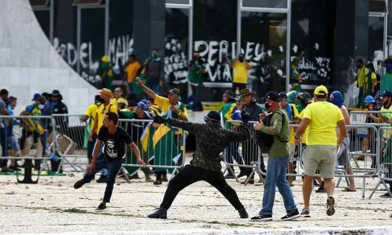 Invaso no Congresso Nacional no dia 8 de janeiro