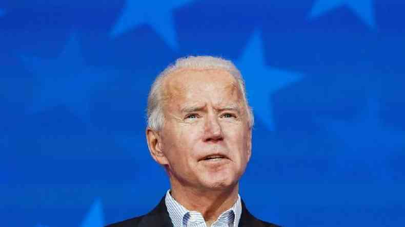 Joe Biden lidera por enquanto a contagem eleitoral nos EUA(foto: Reuters)