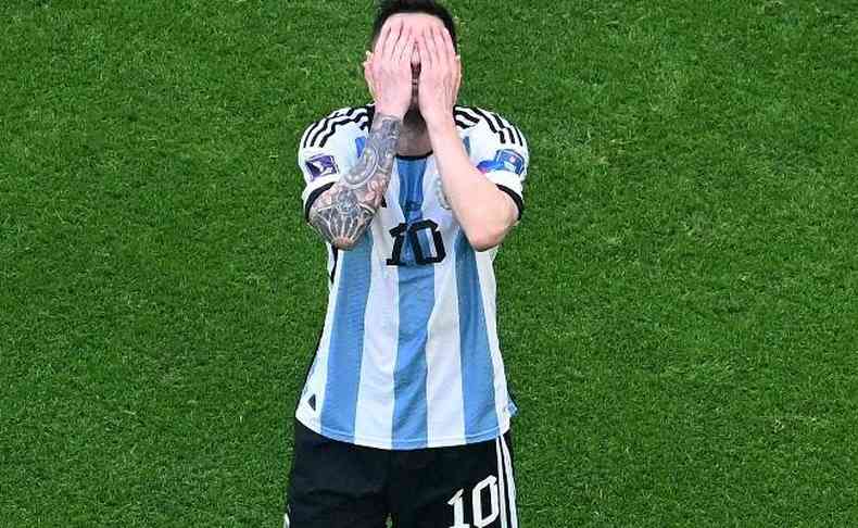 Messi lamenta derrota da Argentina para a Arbia Saudita na Copa do Mundo