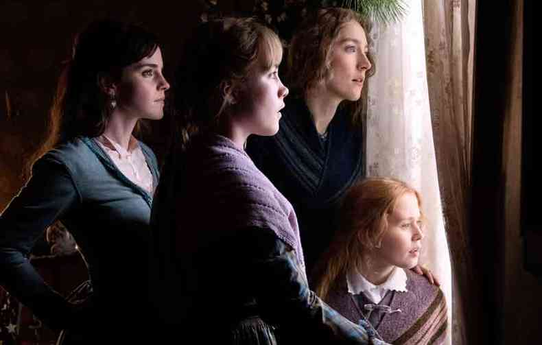 Cena de 'Adorveis mulheres', de Greta Gerwig, que teve seis indicaes ao Oscar(foto: Sony Pictures/Divulgao)