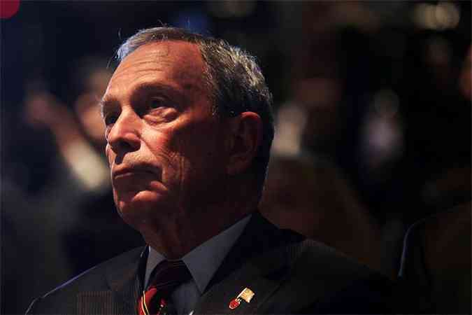 Michael Bloomberg faz campanhas contra o tabagismo desde que ganhou as eleies em 2012 (foto: Spencer Platt/Getty Images/AFP)