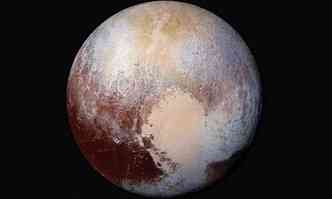 Nasa revelou imagens do planeta-ano, em setembro(foto: Nasa/Reproduo)