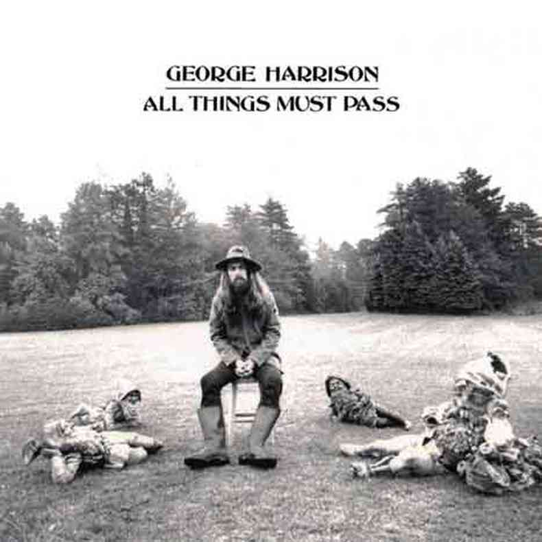 Capa do lbum de George Harrison de 1970, que Lucas Vasconcellos homenageia em seu novo disco(foto: REPRODUO)
