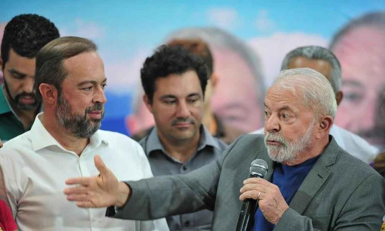 Alexandre Silveira e Lula, presidente eleito do Brasil