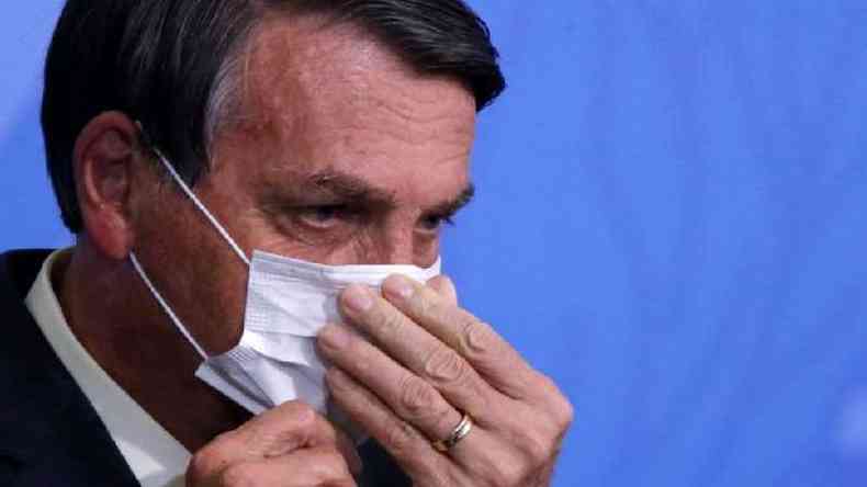 Nesta semana, postura de Bolsonaro foi de radicalizao diante de novos desafios(foto: REUTERS/Adriano Machado)