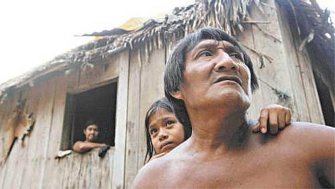 No estudo da Nature, cientistas relatam ter descoberto que vários índios da Amazônia brasileira, entre eles os caritianas, tinham um fator genético fortemente associado aos índios australasianos(foto: RICARDOMORAES/VILLAGE ELDER/DIVULGAÇÃO %u2013 13/12/09) No estudo da Nature, cientistas relatam ter descoberto que vários índios da Amazônia brasileira, entre eles os caritianas, tinham um fator genético fortemente associado aos índios australasianos(foto: RICARDOMORAES/VILLAGE ELDER/DIVULGAÇÃO %u2013 13/12/09)