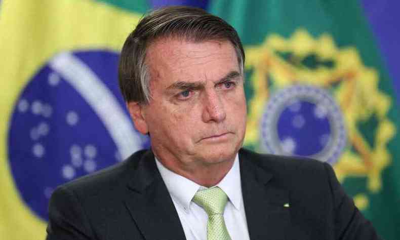 Bolsonaro afirmou que valores depositados na conta da primeira dama eram direcionados a ele(foto: Marcos Corra/PR)