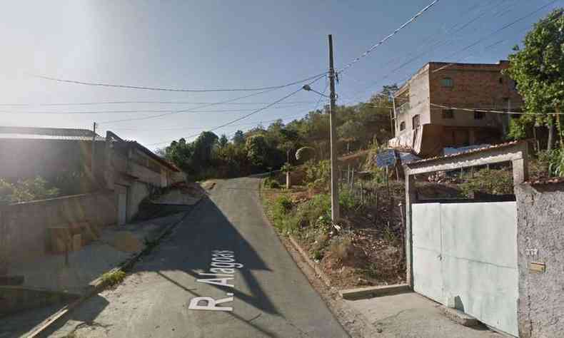 Cime ocorreu no Bairro Morada da Serra, em Ibirit (foto: Google Street View/Reproduo)
