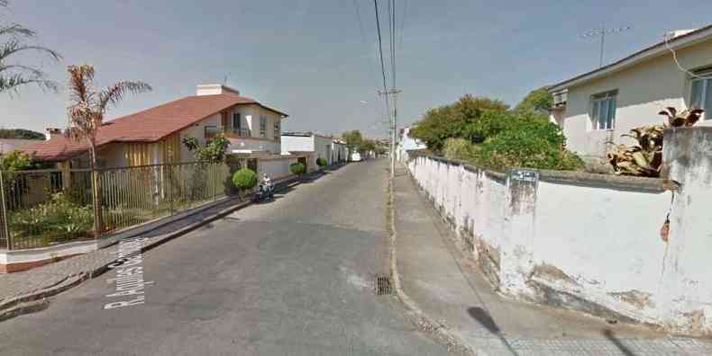 O assassinato aconteceu no Centro de Campo Belo(foto: Google Street View/Reproduo)