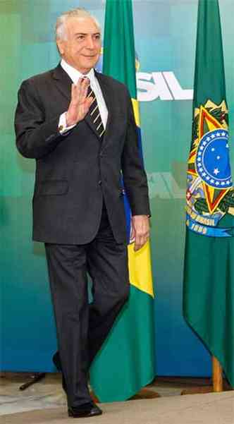 Presidente interino Michel Temer sancionou na semana passada a Lei de Responsabilidade das Estatais(foto: Beto Barata/PR)