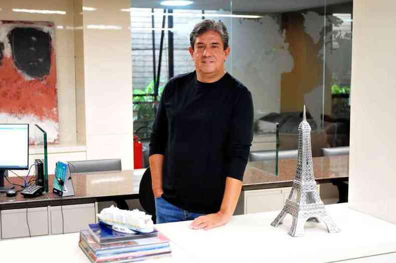 Humberto Vieira, diretor-presidente da Primus Turismo e Viagens(foto: Gladyston Rodrigues/EM/D.A Press - 19/11/20)