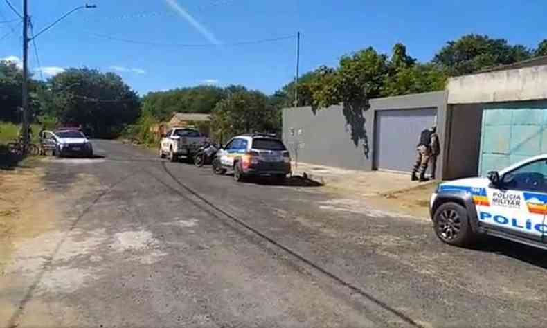 Crime ocorreu em Araguari, no Tringulo Mineiro(foto: Reproduo/Web TV Araguari)
