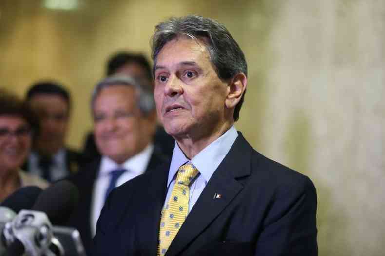 Roberto Jefferson se colocou ao lado do presidente Jair Bolsonaro (foto: Agncia Brasil/Valter Campanato)