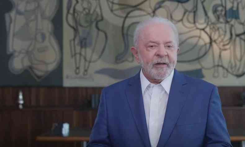 Presidente Lula em pronunciamento do Dia do Trabalhador
