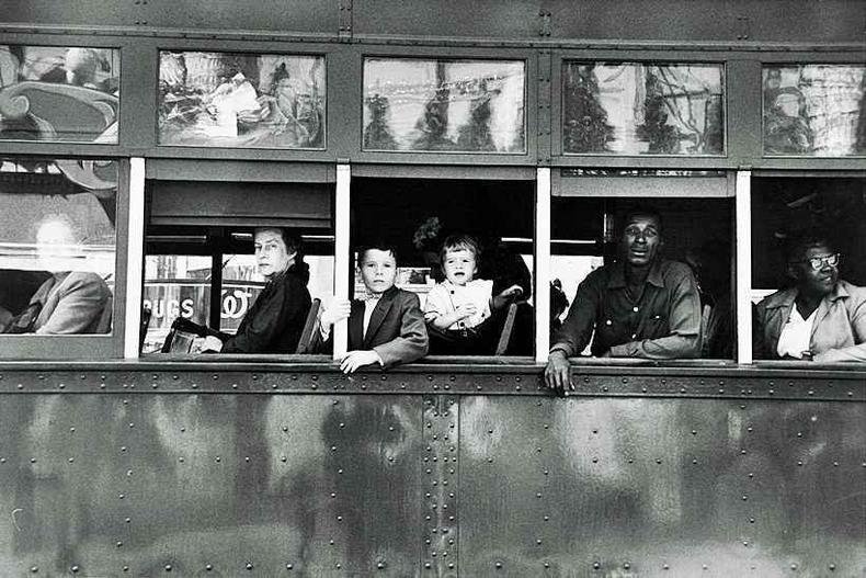 Robert Frank ficou mundialmente com o ensaio fotogrfico The Americans(foto: Robert Frank/Reproduo)