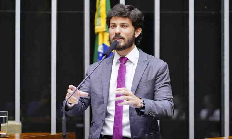Marcelo Aro relatou o texto do auxlio emergencial durante a tramitao na Cmara Federal.(foto: Luis Macedo/Cmara dos Deputados)