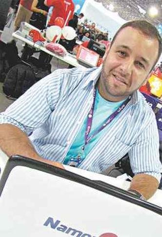 Criador do Namoro Fake e do Fidelidade Face, Flavio Estevam agora ataca com FaceX9(foto: SHIRLEY PACELLI/EM/D.A PRESS)