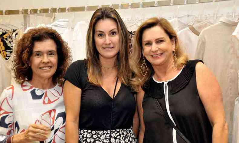 Cludia Gonalves de Souza, Ana Paula Rohlfs e Tnia Salles, que faz aniversrio na prxima quarta-feira(foto: marcos vieira/em/d.a press)