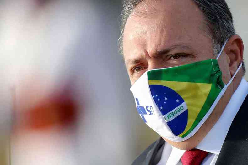 Ministro da Sade brasileiro, General Eduardo Pazuello(foto: Agncia Brasil/Reproduo)