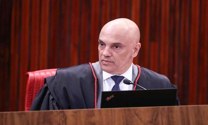 Presidente do TSE, ministro Alexandre de Moraes