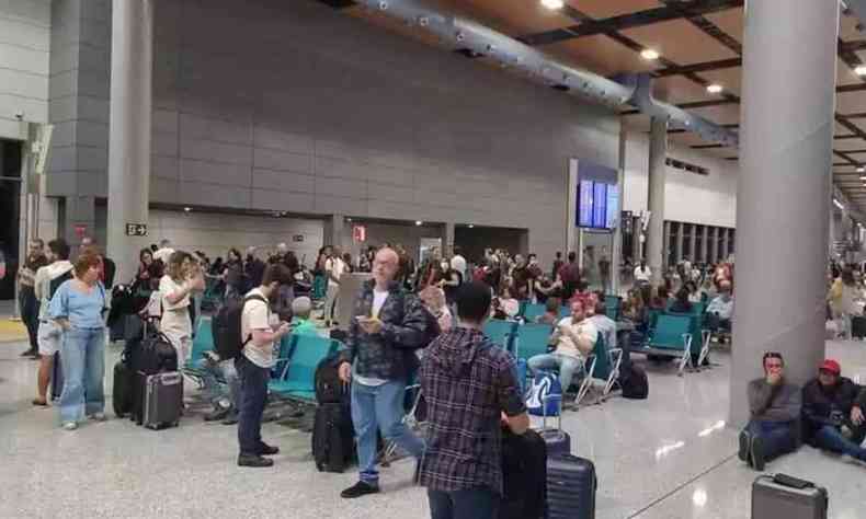 Incidente em Congonhas provocou atrasos de mais de 7h no aeroporto de Belo Horizonte