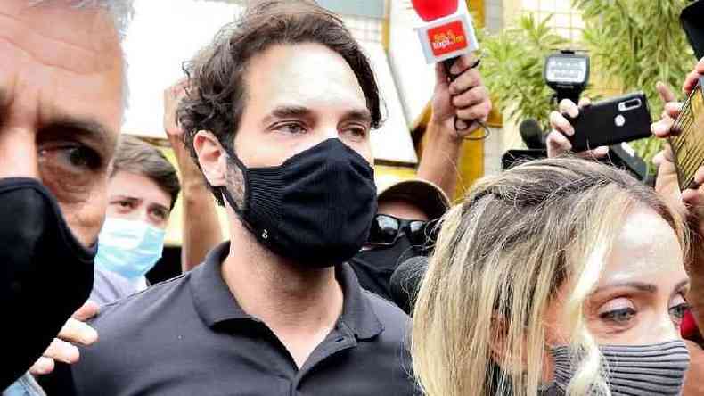 O vereador Dr. Jairinho (foto) e sua namorada, Monique Medeiros, so investigados pela morte do menino Henry Borel Medeiros, de 4 anos(foto: Tania Rego/Agncia Brasil)