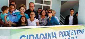 A presidente Dilma Rousseff cumpriu agenda neste domingo no Rio de Janeiro(foto: Roberto Stuckert Filho/PR)