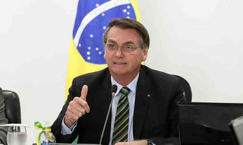 Pesquisa aponta queda no ndice de aceitao do governo Bolsonaro(foto: Marcos Corra/ PR)