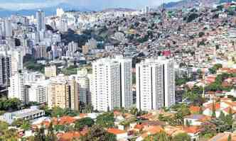 Belo Horizonte ainda tem demandas urgentes, principalmente no segmento habitacional(foto: Cristina Horta/EM/DA Press)