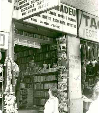 Em 1962, Amadeu levou o sebo para a Rua dos Tamoios, 748, no Centro, onde funciona at hoje