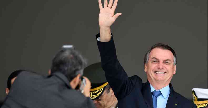  O presidente Jair Bolsonaro comemorou a alta de 0,6% do PIB no terceiro trimestre deste ano(foto: Evaristo S/AFP)