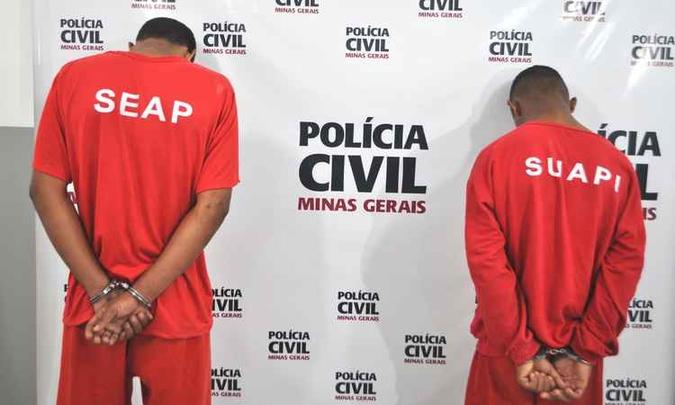 Os crimes aconteceram no final do ano passado em Santa Luzia, na Grande BH(foto: Polícia Civil/Divulgação) Os crimes aconteceram no final do ano passado em Santa Luzia, na Grande BH(foto: Polícia Civil/Divulgação)