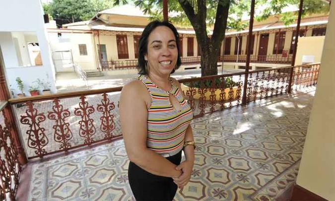 A diretora da escola, Valéria Severo, ficou surpresa: A diretora da escola, Valéria Severo, ficou surpresa: