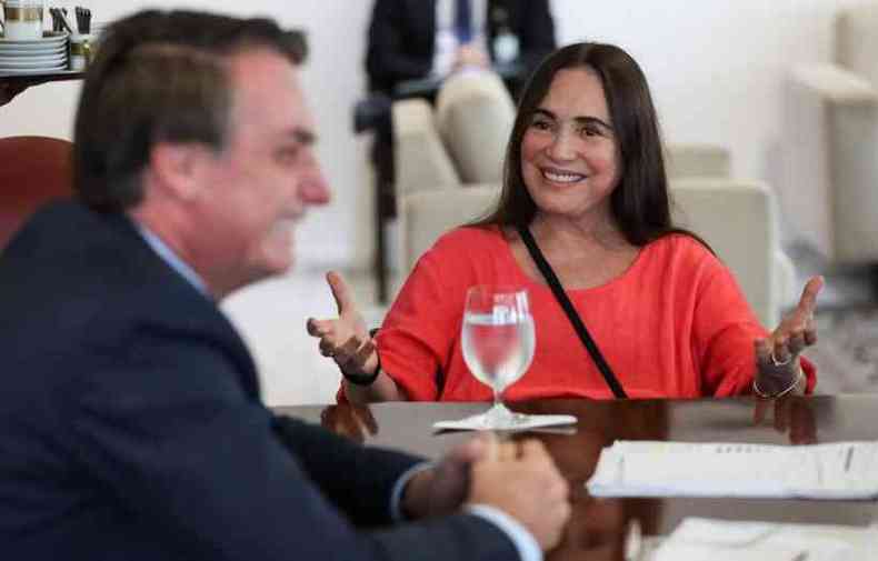 Secretria especial da Cultura, Regina Duarte, segue no governo(foto: Marcos Corrrea/PR)