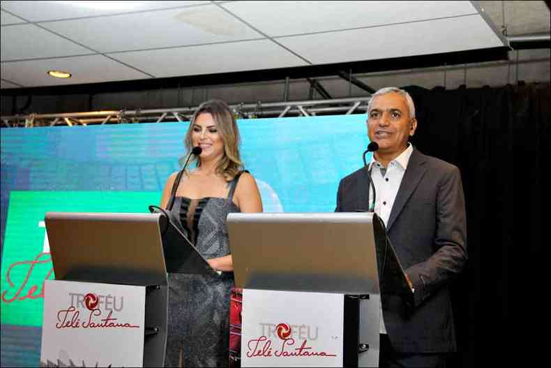 A dupla de jornalista Isabel Guimares e Leopoldo Siqueira apresentou o prestigiado 