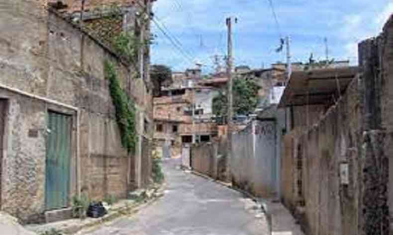 A Vila Cemig, no Barreiro,  considerada uma das favelas mais violentas da capital mineira