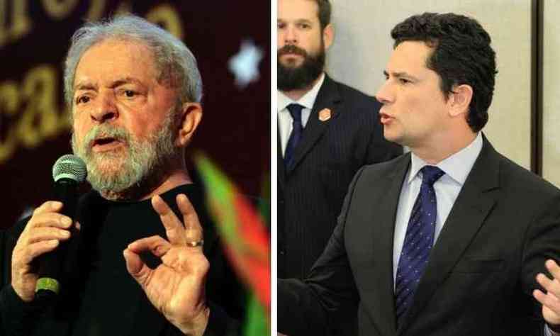 Os vereadores adotaram os nomes de Lula e Moro no painel de votao(foto: Ana Rassa / Itamar Aguiar)