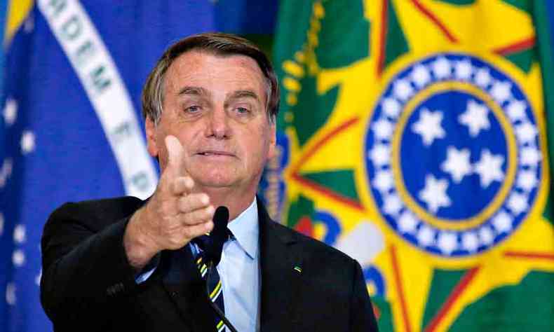 Presidente Jair Bolsonaro chamou Lula de 