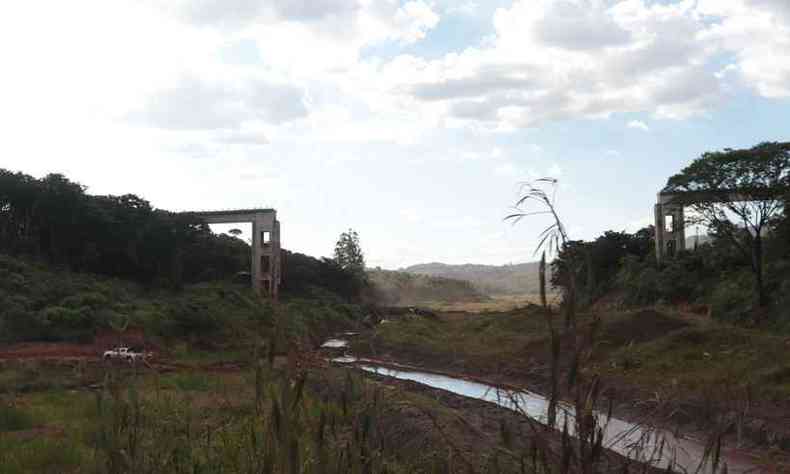 Barragem de Brumadinho se rompeu em 25 de janeiro de 2019(foto: Luiza Rocha/EM/D.A. Press)