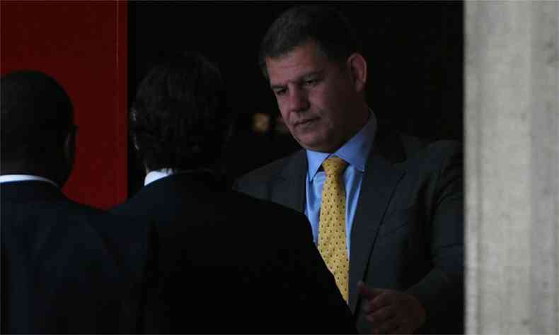 Gustavo Bebianno  protagonista, juntamente com o filho do presidente, vereador Carlos Bolsonaro (PSLRJ), de uma crise que envolve aliados de Jair Bolsonaro(foto: Ed Alves/CB/DA.Press)