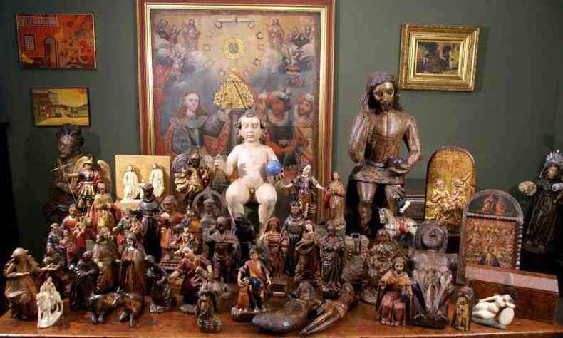 Doadas em 2004, as peças do Museu Boulieu - Caminhos da Fé foram adquiridas por casal franco-brasileiro ao longo de 50 anos de viagens pelo mundo (foto: ADOP/Divulgação)