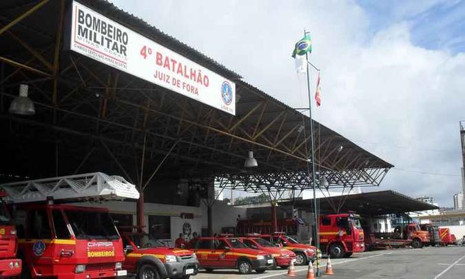 Batalhão de Juiz de Fora será beneficiado no acordo entre MPMG e a siderúrgica(foto: Corpo de Bombeiros/Reprodução Facebook) Batalhão de Juiz de Fora será beneficiado no acordo entre MPMG e a siderúrgica(foto: Corpo de Bombeiros/Reprodução Facebook)
