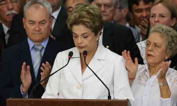 A presidente Dilma foi afastada do cargo em 12 de maio(foto: Lula Marques / Agncia PT)