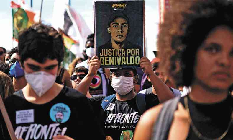 Protesto pela morte de Genivaldo dos Santos